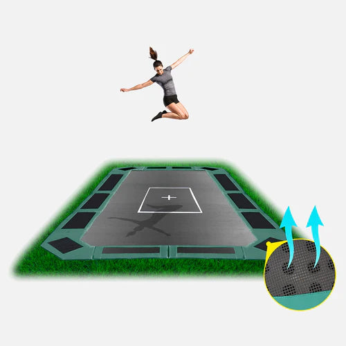 Capital Play® 10ft x 17ft In-Ground Trampoline