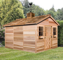 Load image into Gallery viewer, CedarShed 10&#39;x 16&#39; Cedarhouse
