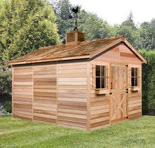 Load image into Gallery viewer, CedarShed 10&#39;x 8&#39; Cedarhouse
