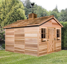 Load image into Gallery viewer, CedarShed 10&#39;x 12&#39; Cedarhouse
