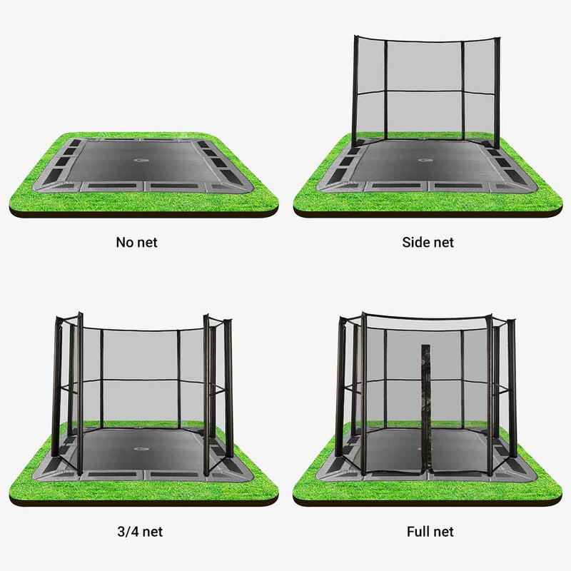 Load image into Gallery viewer, 14ft X 10ft Capital Inground Trampoline
