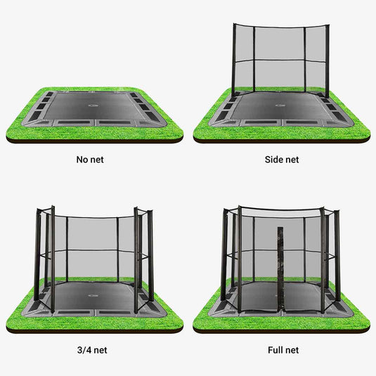 14ft X 10ft Capital Inground Trampoline