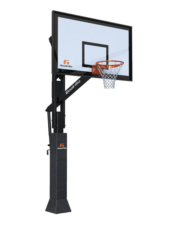 Load image into Gallery viewer, Goalrilla FT72 - 72&quot; In-Ground Perforated Steel Backboard
