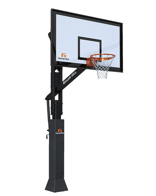 Load image into Gallery viewer, Goalrilla FT72 - 72&quot; In-Ground Perforated Steel Backboard
