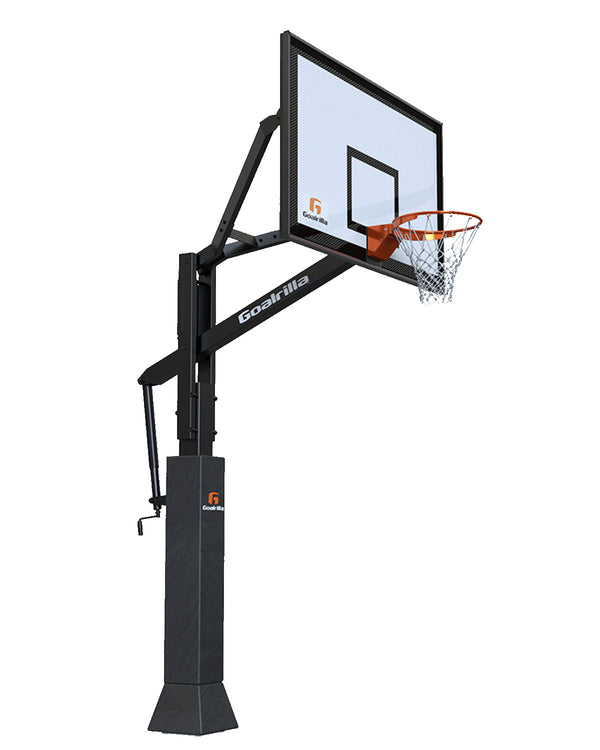 Load image into Gallery viewer, Goalrilla FT72 - 72&quot; In-Ground Perforated Steel Backboard
