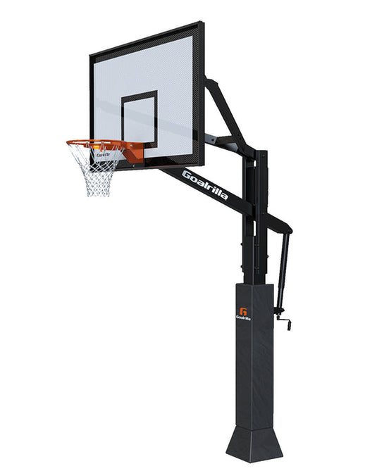 Goalrilla FT72 - 72" In-Ground Perforated Steel Backboard