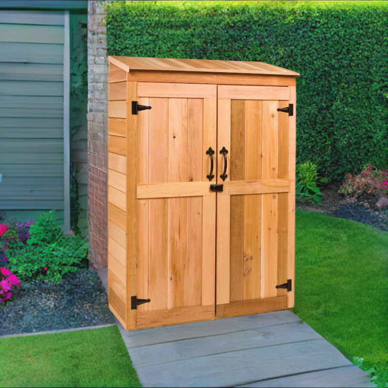 Load image into Gallery viewer, CedarShed 4&#39;x 2&#39; Gardener&#39;s Hutch
