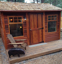 Load image into Gallery viewer, CedarShed 12&#39;x 10&#39; Haida Cabin
