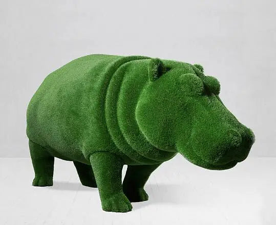 Topiary Hippo