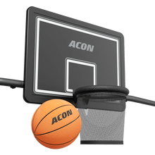 Load image into Gallery viewer, ACON X Basketball Hoop with Back Net for 17ft Rectangular Trampoline
