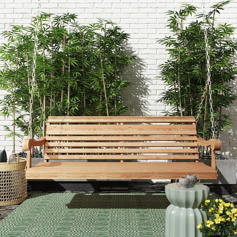 Load image into Gallery viewer, Hershyway Grandpa Series Classic 5ft. Cypress Porch Swing
