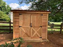 Load image into Gallery viewer, CedarShed 8&#39;x 3&#39; Bayside Double Door
