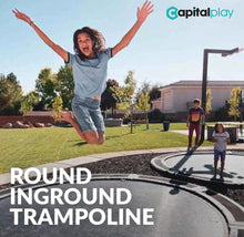 Load image into Gallery viewer, Capital Play® 12ft Round In-Ground Trampoline
