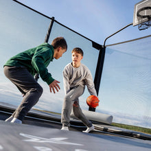 Load image into Gallery viewer, ACON X Basketball Hoop with Back Net for 17ft Rectangular Trampoline
