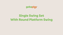 Load and play video in Gallery viewer, Round Platform Swing Set
