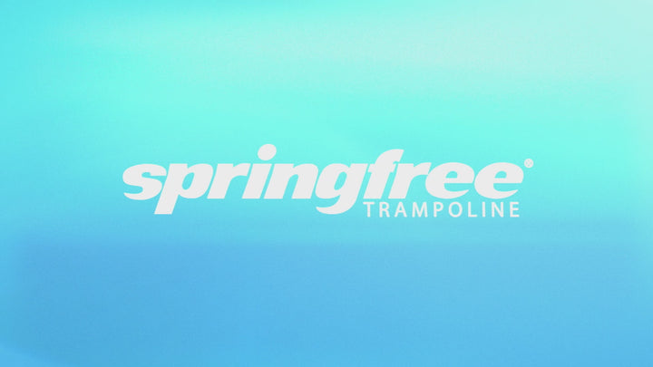 springfree trampoline large oval video