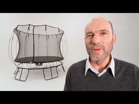 Load and play video in Gallery viewer, Springfree All Black 13' Jumbo Round Trampoline
