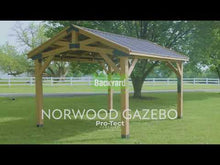 Load and play video in Gallery viewer, 14X12 NORWOOD GAZEBO
