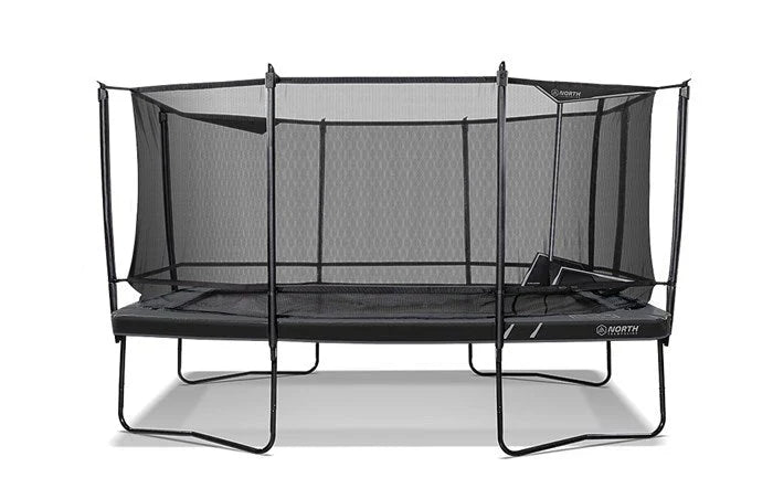 Load image into Gallery viewer, NORTH® Legend 17.5' x 12' Rectangle Above Ground Trampoline
