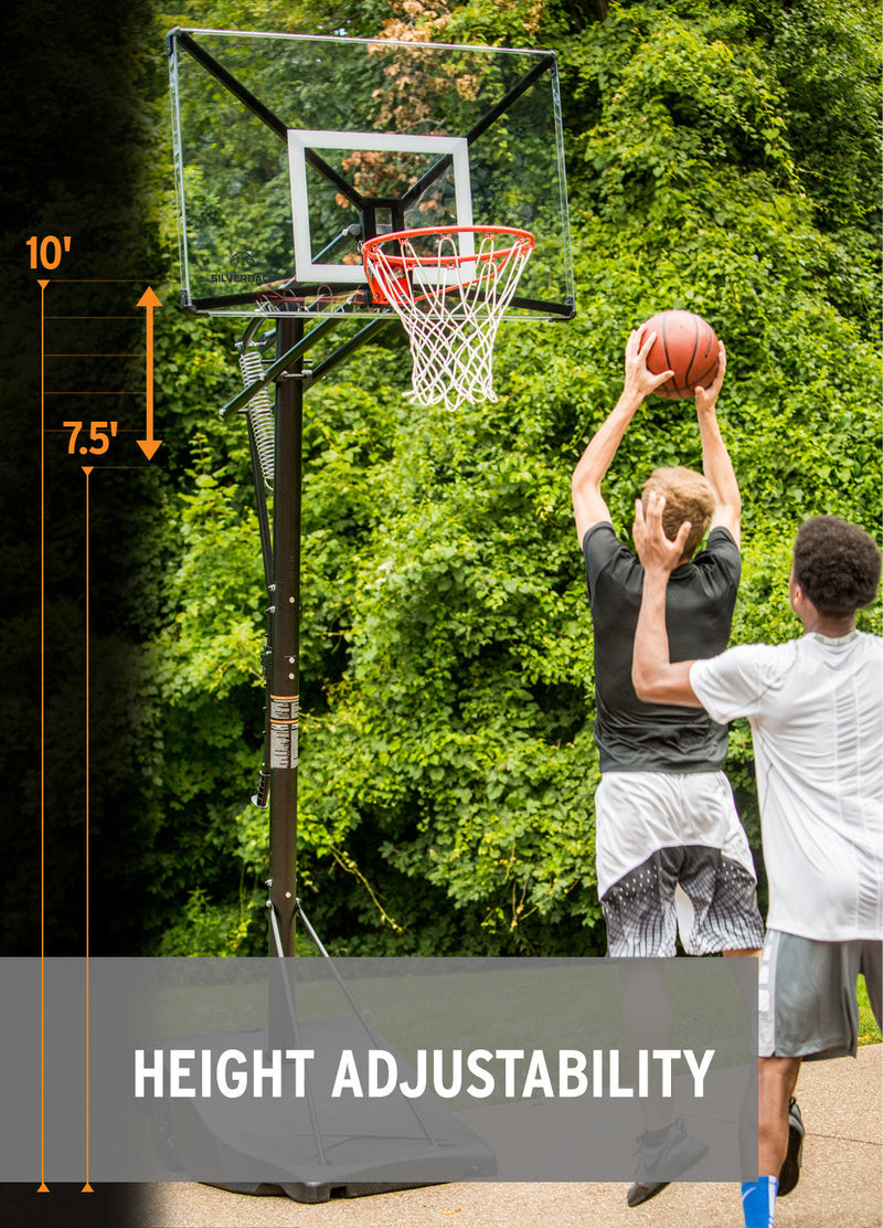 Load image into Gallery viewer, SilverBack Portable Basketball Hoop 50&quot;
