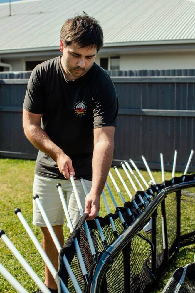 Load image into Gallery viewer, springfree trampoline installation
