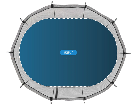 springfree trampoline large oval surface