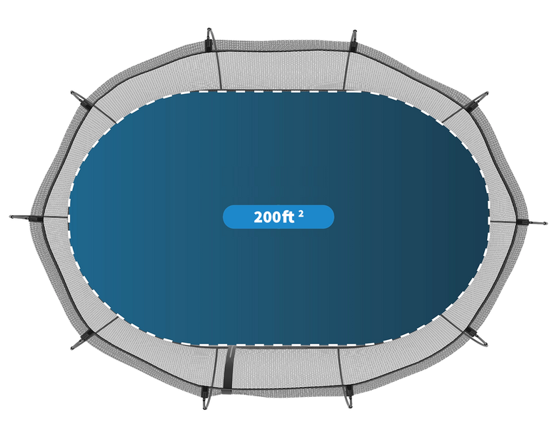 Load image into Gallery viewer, springfree trampoline jumbo oval surface
