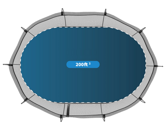 springfree trampoline jumbo oval surface