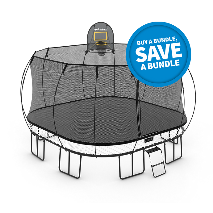 springfree trampoline jumbo square bundle