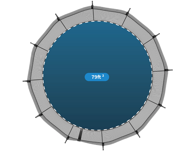 Load image into Gallery viewer, springfree trampoline medium oval surface
