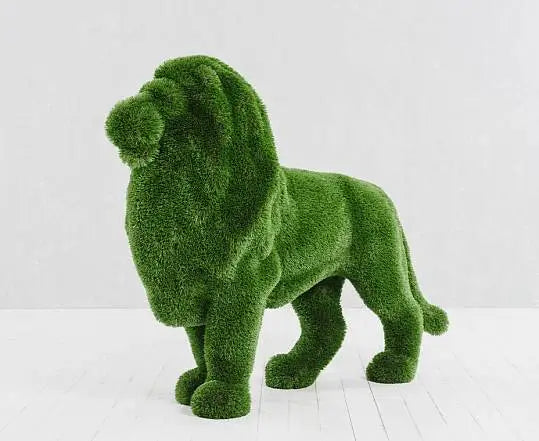 Load image into Gallery viewer, Topiary Standing Lion
