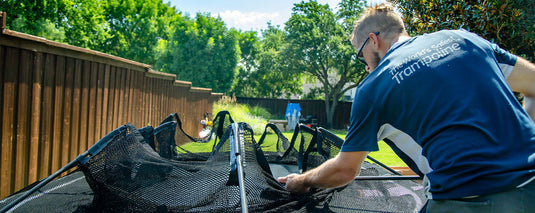 trampoline dismantling and moving services