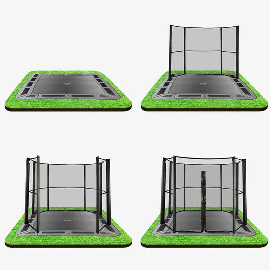 11ft X 8ft Capital Inground Trampoline