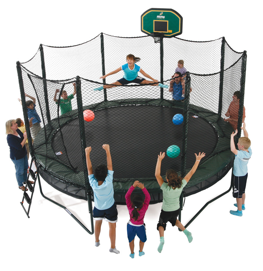Trampoline double jump online