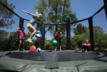Load image into Gallery viewer, AlleyOOP Rectangular Trampoline 10 Ft x 17 Ft VariableBounce w/ Safety Enclosure
