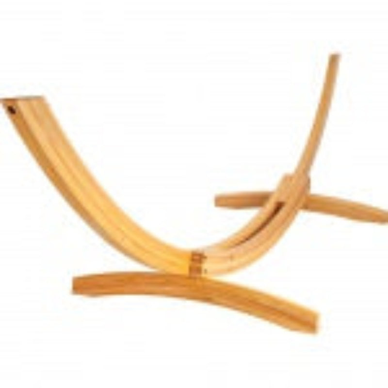 Load image into Gallery viewer, Deluxe Roman Arc Cypress Hammock Stand 1
