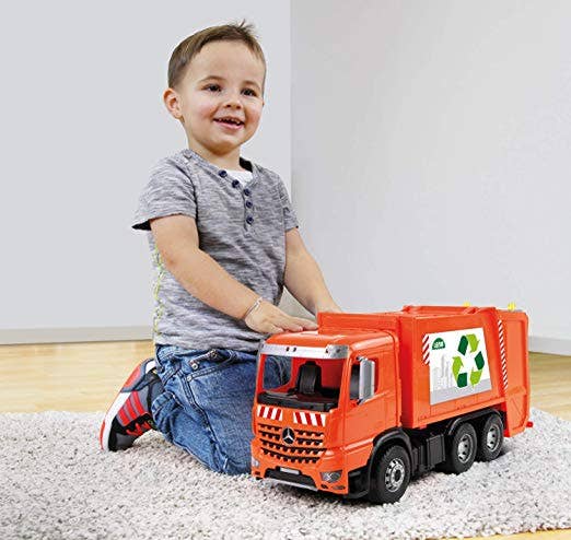 Garbage Truck Toy Mercedes-Benz In Action Marin Backyards