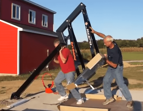 Goalsetter In-Ground Basketball Hoop Installation