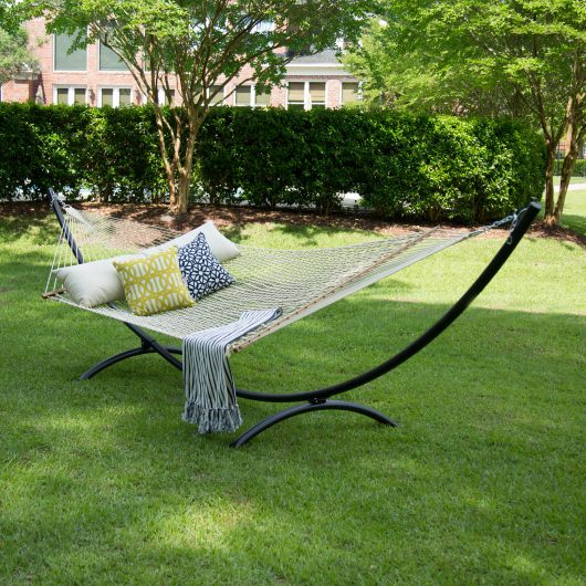 Load image into Gallery viewer, Carolina Hammocks Large WeatherSmart® Rope Hammock - Oatmeal
