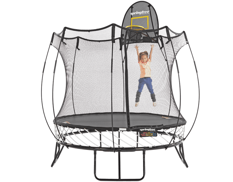 Load image into Gallery viewer, SpringFree Compact Round Trampoline 8&#39;
