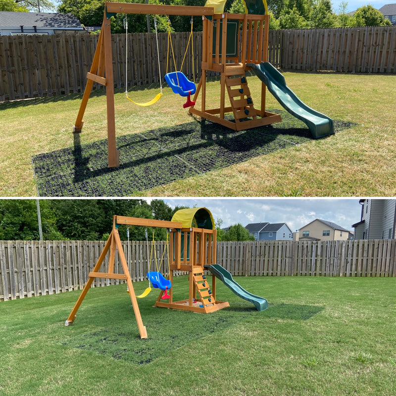 Load image into Gallery viewer, Rubber Grass Mats Example 1

