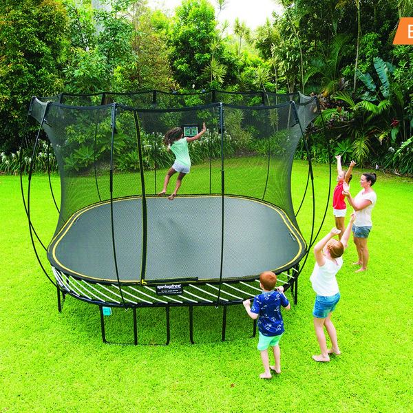 Load image into Gallery viewer, SpringFree Large Square Trampoline 11&#39; x 11&#39;
