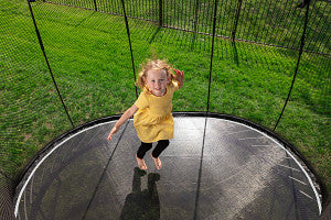 SpringFree Compact Oval Trampoline 6' x 9'