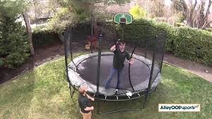 alley oop trampoline installer