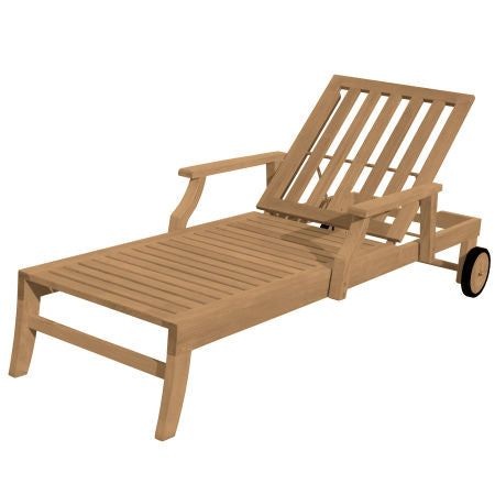 Teak Chaise Restoration Service Marin Backyards