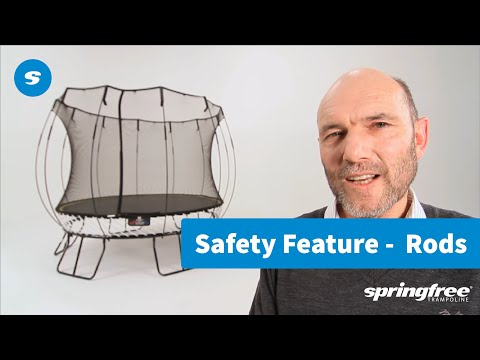 Load and play video in Gallery viewer, SpringFree Compact Round Trampoline 8&#39;
