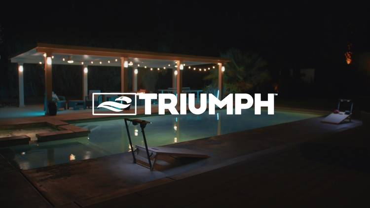 Load image into Gallery viewer, Triumph 2x4 Cornhole Set with Integrated Caddy
