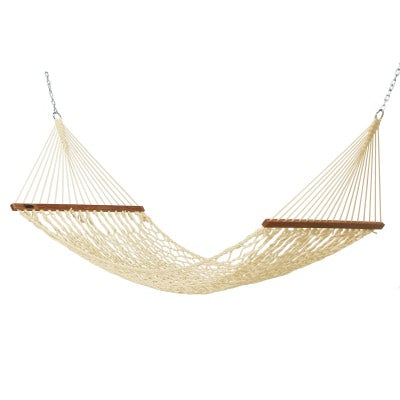 Load image into Gallery viewer, Carolina Hammocks Large WeatherSmart® Rope Hammock - Oatmeal
