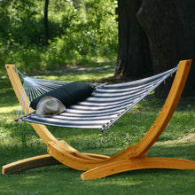 Load image into Gallery viewer, Deluxe Roman Arc Cypress Hammock Stand
